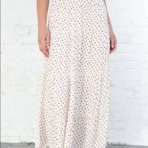 Brandy Melville long floral skirt